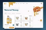 ساخت فروشگاه اینترنتی فروش عسل طبیعی