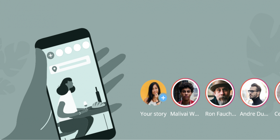 نمایش استوری در سایت