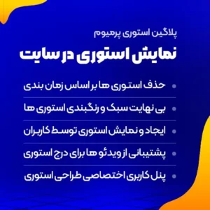 افزونه WP Story